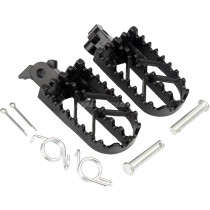 Iron Foot Pegs For Harley Honda Kawasaki Yamaha Suzuki KTM CRF XR Pit Dirt Bike Motorcycle Parts