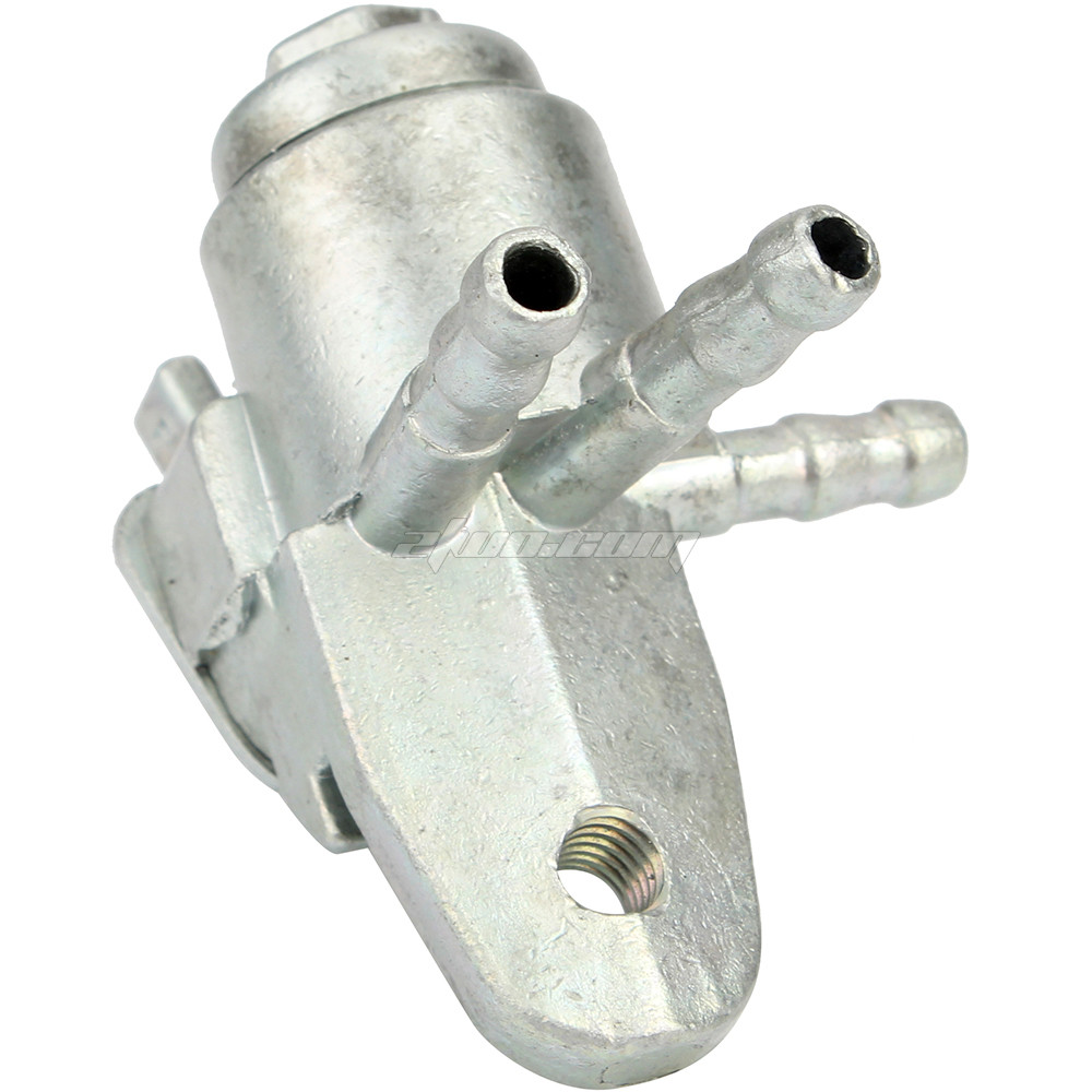 Universal 3 Port Motorcycle Fuel Cock GY6 50cc 125cc 150cc ATV Scooter Fuel  Pump Petcock Switch