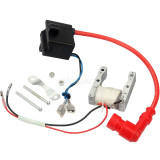 Top performance 2-Wire Magneto Coil Kit with CDI Ignition Coil Compatible for 49cc - 50cc 60cc 66cc 80cc 2-stroke Engines Motorized Bicycle Motor Bike ATV Quad Scooter