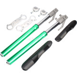 Triple Trees Front Shocks Clamp And Front Forks Shock Kits for Super Dirt Bike 47cc 49cc 2 Stroke QG-50 Motorcycle