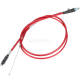 100cm Throttle Accelerator Cable And Adjustable Clutch Cable For 90cc 110cc 125cc 140cc Pit Dirt Stroke Bike Red