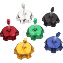 CNC Aluminum Gas Fuel Tank Cap with Breather Valve For 50cc 70cc 90cc 110cc 125cc 140cc 150cc 160cc Pit Dirt Bike Motorized Bicycle