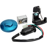 Ignition Switch Gas Cap Helmet Seat Lock Key Fit For Monkey Z50 50A Z50J Z50R Mini