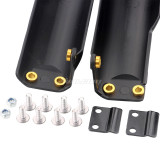 Motorcycle Front Fork Slider Guards Protection Cover Plastic Fit for CRF XR KLX 125cc 150cc 160cc Trail Dirt Pit Bike