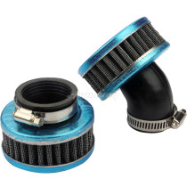 35-60MM Air Filter Black Cylindrical Fit For 50 110 125 140 150 200 250 300CC Pit Dirt Bike Motorcycle ATV GY6 Scooter