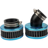 35-60MM Air Filter Black Cylindrical Fit For 50 110 125 140 150 200 250 300CC Pit Dirt Bike Motorcycle ATV GY6 Scooter