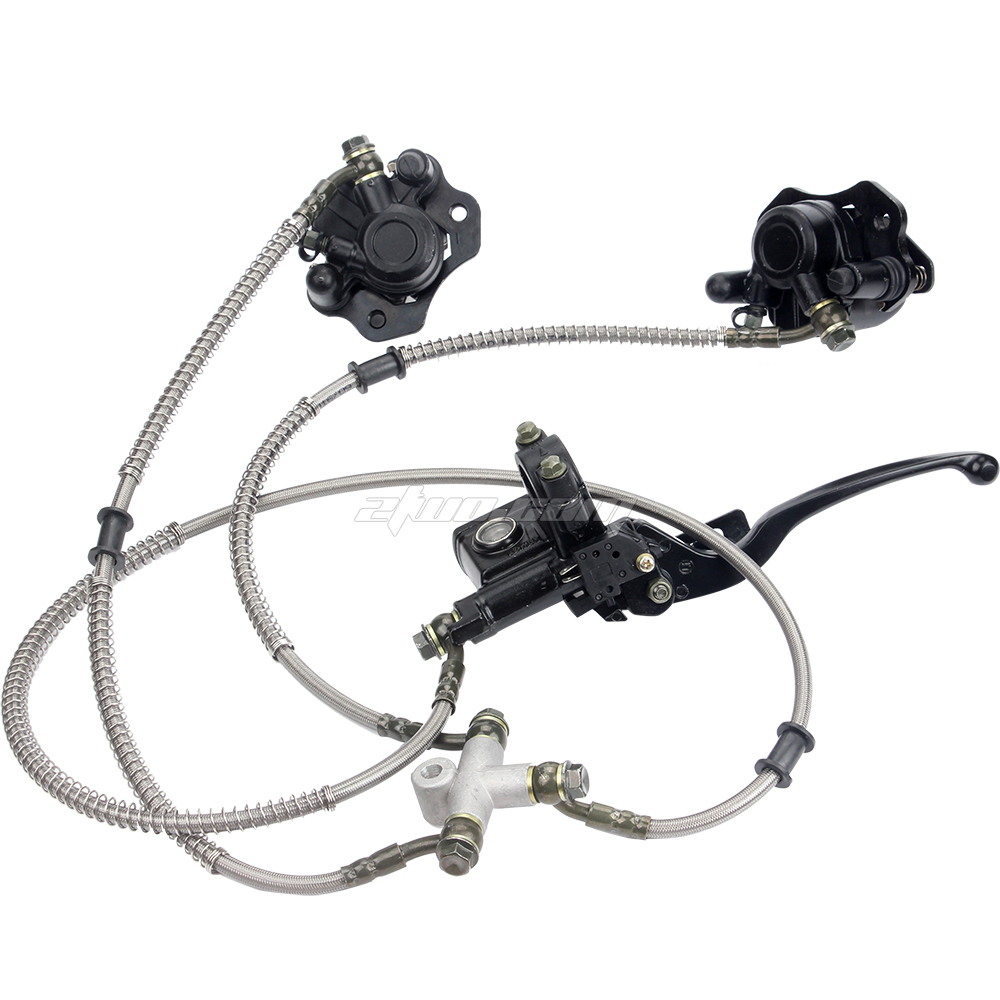 Hydraulic caliper disc brakes top
