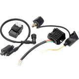 Ignition Coil 6 Pin CDI Voltage Regulator Rectifier Solenoid Relay Kit For 150cc 200cc 250cc Engine Chinese ATV Quad Dirt Bike