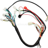 Wiring Harness Loom With Anti-theft function For Chinese Electric Start Quads 50cc 70cc 90cc 110cc 125cc Pit Dirt Bike ATV