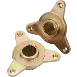 1 Pair of Rear Wheel Axle Hub 78mm 23T Spline 3 Stud Flange Fit for 50-110cc ATV507 ATV516F ATV517F Go Kart 4 Wheel