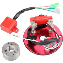 Racing Magneto Stator Ignition CDI Box For 110cc 125cc 140cc Engine Chinese Lifan YX Pit Dirt Bike Motor Motorcycle - RED