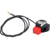 Universal Mini Moto Quad Dirt Bike Stop Kill Switch Button Fit 22mm Handlebar 49cc Motorcycle Safety Engine Stop Flameout Switch With Line