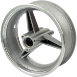 Aluminum Wheel Front 90/65-6.5 Hub for 47cc 49cc Mini Moto Pocket Bike Motorcycle Silver