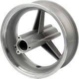 Aluminum Rear Wheel 110/50-6.5 Hub for 47cc 49cc Mini Moto Pocket Bike Motorcycle Silver