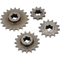T8F 8mm 11/14/17/20 Tooth Front Pinion Sprocket Chain Cog For Mini Moto Pit Dirt Bike ATV Quad 4 wheels Motorcycle