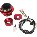 Air Filter CNC Inlet Pipe Fuel Line Tube For Mini Moto 43cc 40-5 Pocket Bike Scooter Motorcycle Parts - Red
