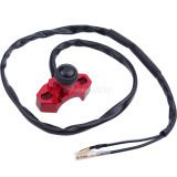 CNC Universal Kill Switch Starter Stop Button For 50-250CC CRF KTM Pit Dirt Bike ATV Buggy Quad Motorcycle
