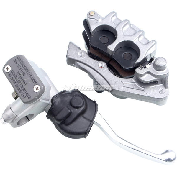 Front Brake Caliper Master Cylinder W/Pads Fits Honda CR125R 250R /CRF150F 230F 250R 250X 450R/ XR250R 400R 600R 650L 650R