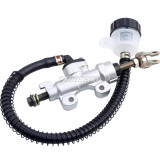 Rear Foot Brake Master Cylinder Pump With Reservoir For 50cc -250cc Chinese Pit Dirt Bike ATV Quad 4 Wheeler Motorcycle Universal