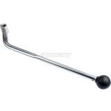 Hand Gear Shifter Lever Handle For 50-250cc Quad Dirt Bike ATV Buggy 4 Wheel Motorcycle Parts - Silver