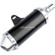 28mm Universal Motorcycle Exhaust Muffler Pipe For 50cc 110cc 125cc 140cc Pit Dirt Bike ATV Quad 4 Wheel Motorcycle