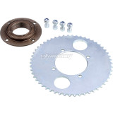 T8F 34mm Rear Wheel Freewheel Clutch Right Side Freewheel 4 Bolt With Sprocket For Electric Scooter Bicycle Pocket Pit Dirt Bike ATV Parts
