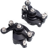 Left + Right Disc Brake Calipers For 2 Stroke 47cc 49cc Chinese Pocket Bike Mini Dirt Kids ATV Quad Goped Electric Scooter Go Kart - Black