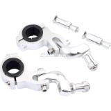 NEW 22/28mm 1 1/8 inch OR 7/8 inch Brush Handguards Clamp Mounting Mount Kit For Pit Dirt Bike ATV Quad Motorcycle Parts