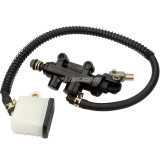 Rear Foot Brake Master Cylinder Pump With Reservoir For Chinese 125-250CC Galaxy Motorcycle