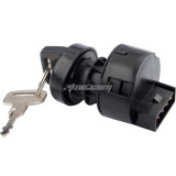 4 pins Ignition Switch with Key for Polaris 2000-2001 ATV 250 400 500 Scrambler Sportsman Mopeds ATVS Bicycles Scooters Magnum 325 2X4 4X4 HDS Replace Part Number 4012163 4110264 (4012163)