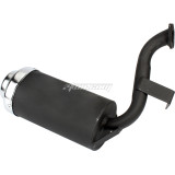 43cc 49cc Exhaust Pipe For Mini Bike Quad ATV Goped Buggy Petrol Scooter Engine Accessories Spare Parts Decoration