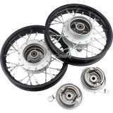10 Inch Black Front & Rear Iron Wheels Rims for Honda CRF50 XR50  Pit Dirt Bike Motorcycle Parts