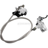 NEW Front Hydraulic Brake Master Cylinder For 50cc 70cc 110cc 125cc 140cc CRF50 XR50 Pit Dirt Bike Motorcycle Parts - Silver