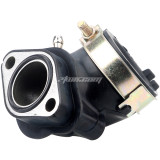 GY6 125cc 150cc Carburetor Intake Manifold Pipe for 152QMI 157QMJ Engine Chinese Scooter Moped ATV Go-Kart