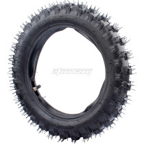 2.5-10 Front Rear Tire w/ Inner Tube TR4 Compatible with Mini Dirt Bike XR50 CRF50 PW50 SDG107 50SX Morini Razor SX500
