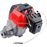 Complete 43cc 2 Stroke Electric Start Engine Motor With Transmission Gearbox for Mini Pocket Bike Gas G-Scooter ATV Quad Bicycle