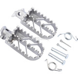 Stainless Steel Foot Pegs For XR50R XR70R XR80R XR100R CRF50 CRF50F CRF70 CRF70F CRF80 PW50cc YZ85 YZ125 YZ250 YZ450 Pit Dirt Bike Motorcycle