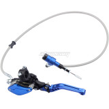 22mm (7/8in ) Blue 900mm Line Hydraulic Clutch Handle Lever Master Cylinder For 125-250CC Pit Dirt Bike ATV Motocross Motorcycle NEW