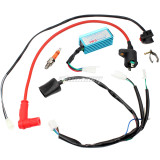 Wiring Loom Coil CDI Kick Start For 70cc 90cc 110cc 125cc 140cc Dirt Bike Moped Scooter ATV Motorcycle Parts