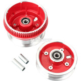 200x50 200*50 Front & Rear Wheel Rim Aluminium Belt Gear Wheel Hub For Gas Scooter Electric Scooter Vehicle Dune Buggy