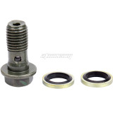 Drain Oil Cooler M10*1.0MM 1.25MM Brake Tubing Screw For ATV GY6 Scooter Pit Dirt Bike Quad Buggy Motorcycle