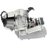 2 Stroke Engine Motor Air Filter with Gear Box for 49cc Mini Pocket Bike Gas G-Scooter ATV Quad Bicycle Dirt Pit Bikes