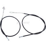 Front and Rear Brake Cable for Y-Zinger 50 PW50 PY50 Front Drum Brake Cable Motorcycle