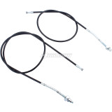 Front and Rear Brake Cable for Y-Zinger 50 PW50 PY50 Front Drum Brake Cable Motorcycle