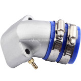 Performance Aluminum Racing Intake Manifold Replacement for GY6 150cc Scooter Moped ATV Go-Kart