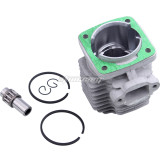 40/44mm Cylinder with Piston Ring Kit Replacement For 2 Stroke 43cc 47cc 49cc Gas Scooter Mini Pocket Bike ATV 4 Wheel Motorcycle Parts