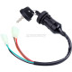 5-Wires Ignition Waterproof Switch With Keys For 50-250cc BSE KAYO Motorcycle ATVs Pit Dirt Bike 4 Wheel Quad Universal Parts