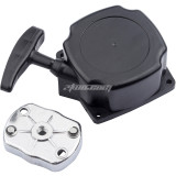 Black Plastic Recoil Pull Start Starter With Claw Pawl For Motovox Gas Scooter MVS10 43cc 49cc 2 Stroke Engine Part