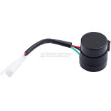 Signal Flasher 3 Pins Round Turn Signal Flasher Relay Blinker for GY6 50-250cc Scooters Moped ATV Pit Dirt Bike Motorcycles