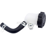 Brake Clutch Master Cylinder Oil Fluid Tank Reservoir And Rubber Tube Universal For Motorcycle Scooter Moped Dirt Pit Bike ATV